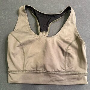 Women's Green Sports Bra